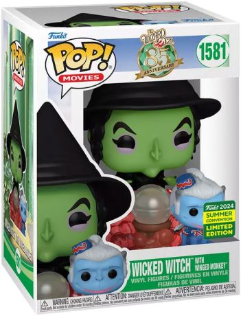 Figurine Funko Pop Le Magicien d'Oz #1581 Wicked Witch with Winged Monkey