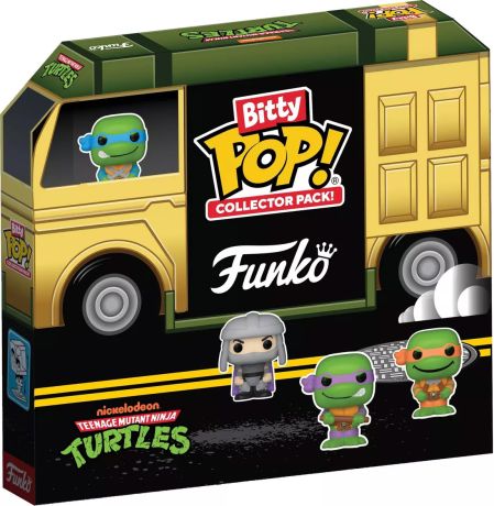 Figurine Funko Pop Tortues Ninja Bitty Pop Collector Pack x12
