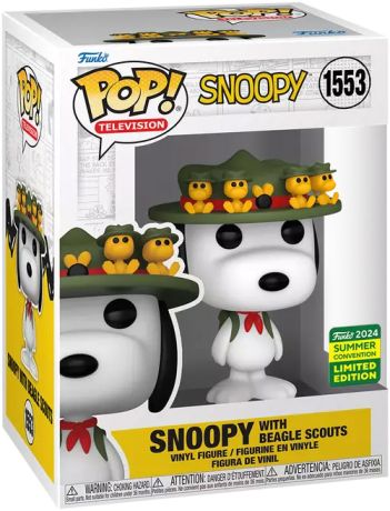 Figurine Funko Pop Snoopy #1553 Snoopy avec les Beagle Scouts