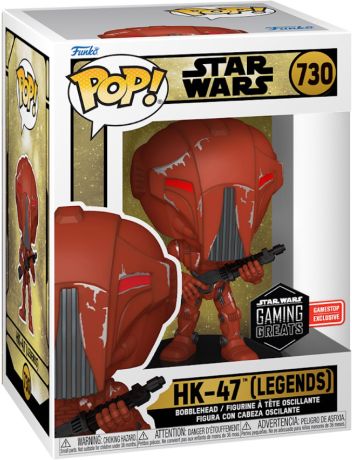 Figurine Funko Pop Star Wars Divers #730 HK-47 (Legends)