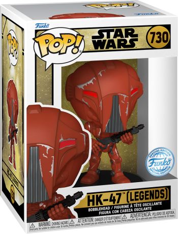 Figurine Funko Pop Star Wars Divers #730 HK-47 (Legends)