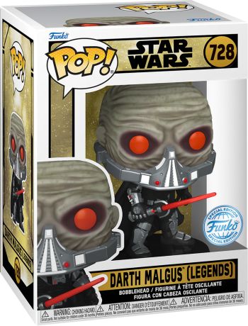 Figurine Funko Pop Star Wars Divers #728 Dark Malgus (Legends)