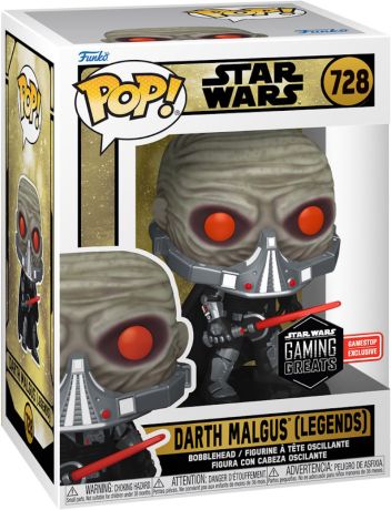 Figurine Funko Pop Star Wars Divers #728 Dark Malgus (Legends)