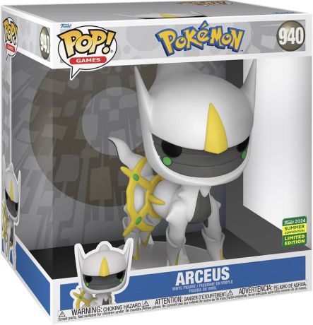 Figurine Funko Pop Pokémon #940 Arceus - 25 cm
