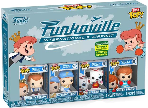 Figurine Funko Pop Freddy Funko Funkoville - Bitty Pop 2024