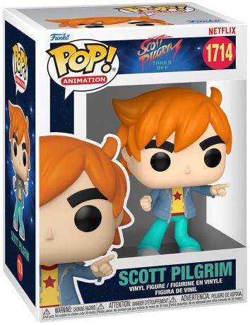 Figurine Funko Pop Scott Pilgrim prend son envol #1714 Scott Pilgrim
