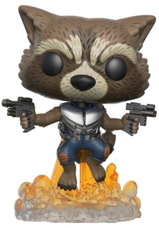 Figurine Funko Pop Les Gardiens de la Galaxie 2 [Marvel] #201 Rocket qui décolle