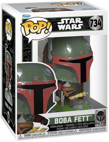 Figurine Funko Pop Star Wars : L'héritage de Boba Fett #734 Boba Fett (Avec Rockets) 