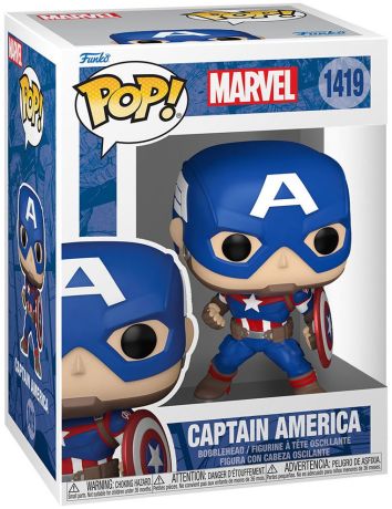 Figurine Funko Pop Marvel Comics #1419 Captain America