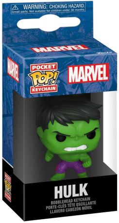 Figurine Funko Pop Marvel Comics Hulk - Porte-clés