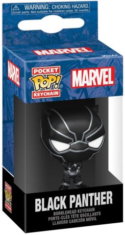 Figurine Funko Pop Marvel Comics Black Panther - Porte-clés