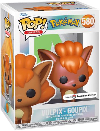 Figurine Funko Pop Pokémon #580 Goupix - Nacré