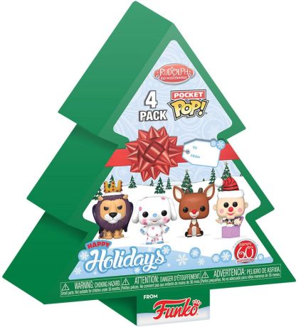 Figurine Funko Pop Rudolphe le renne au nez rouge (1964) Rudolphe Pack - Pocket