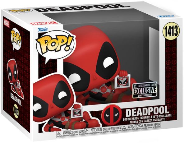 Figurine Funko Pop Deadpool & Wolverine [Marvel] #1413 Deadpool avec Photo de Wolverine