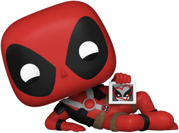 Figurine Funko Pop Deadpool & Wolverine [Marvel] #1413 Deadpool avec Photo de Wolverine