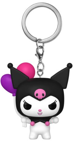 Figurine Funko Pop Sanrio Kuromi (avec Ballons) - Porte-clés
