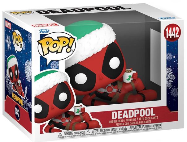 Figurine Funko Pop Marvel Comics #1442 Deadpool (Noël)