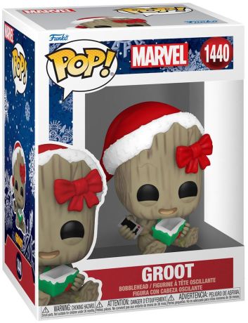 Figurine Funko Pop Marvel Comics #1440 Groot (Noël)