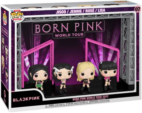Figurine Funko Pop Blackpink #07 Born Pink World Tour - Deluxe Moment