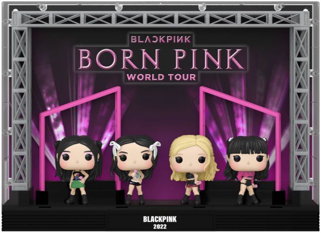Figurine Funko Pop Blackpink #07 Born Pink World Tour - Deluxe Moment