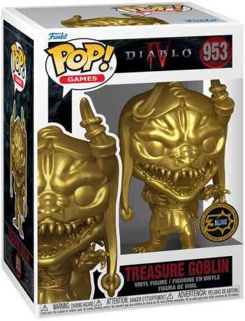 Figurine Funko Pop Diablo  #953 Gobelin au trésor - Or