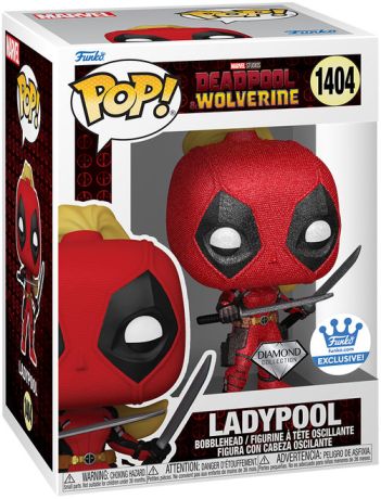 Figurine Funko Pop Deadpool & Wolverine [Marvel] #1404 Ladypool - Diamant