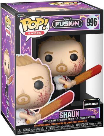 Figurine Funko Pop Funko Fusion #996 Shaun - Ensanglanté 