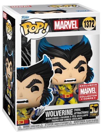 Figurine Funko Pop Marvel Comics #1372 Wolverine (Fatal Attractions)