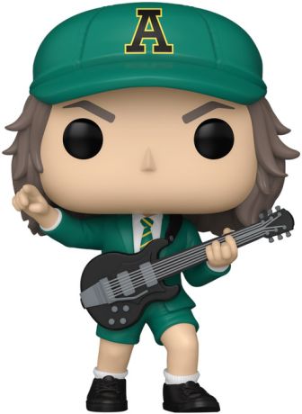 Figurine Funko Pop AC/DC #411 Angus Jeune (Tenue Verte)