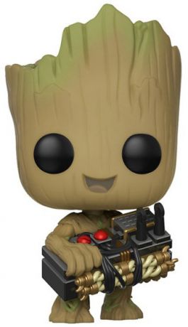 Figurine Funko Pop Les Gardiens de la Galaxie 2 [Marvel] #263 Groot avec une bombe