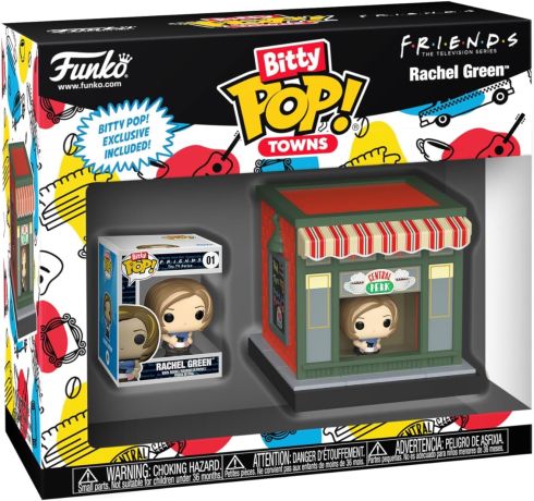 Figurine Funko Pop Friends Rachel Green et Central Perk