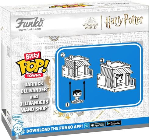 Figurine Funko Pop Harry Potter Garrick Ollivander Boutique de baguettes magiques