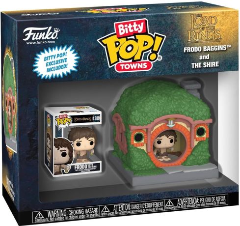 Figurine Funko Pop Le Seigneur des Anneaux Frodo Baggins et La Comté