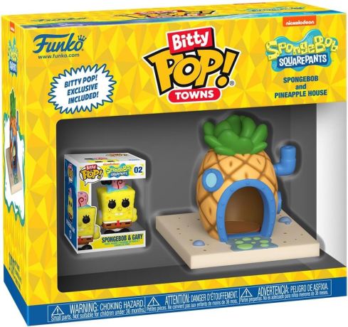 Figurine Funko Pop Bob l'Eponge Bob l'Eponge et la Maison Ananas