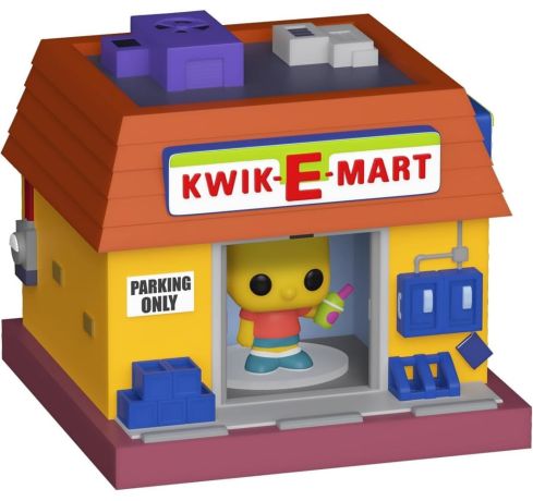 Figurine Funko Pop Les Simpson Bart Simpson et Kwik-E-Mart