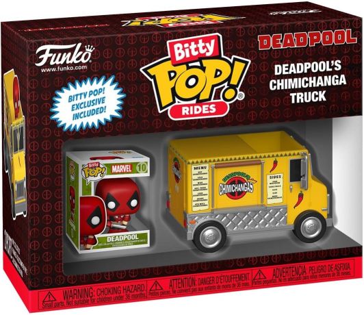 Figurine Funko Pop Deadpool [Marvel] Deadpool avec Camion Chimichanga