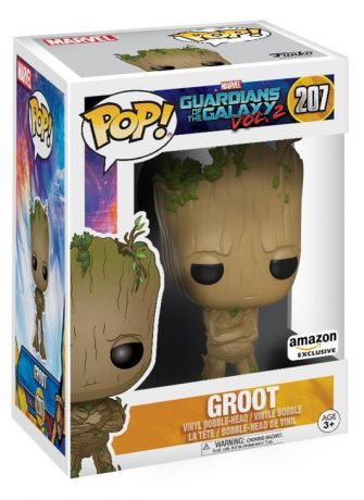 Figurine Funko Pop Les Gardiens de la Galaxie 2 [Marvel] #207 Groot grincheux