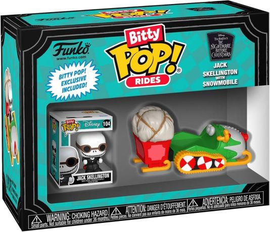 Figurine Funko Pop L'étrange Noël de M. Jack [Disney] Jack avec Snowmobile
