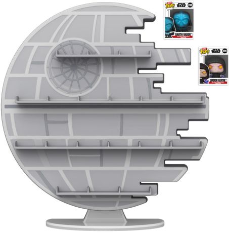 Figurine Funko Pop Star Wars 6 : Le Retour du Jedi Présentoir Bitty Pop Etoile de la Mort