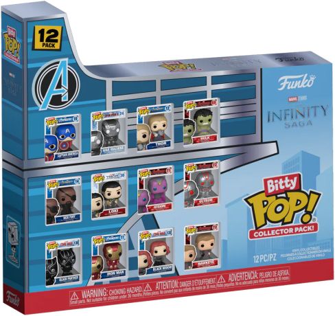 Figurine Funko Pop The Infinity Saga [Marvel] Bitty Pop Collector Pack 12