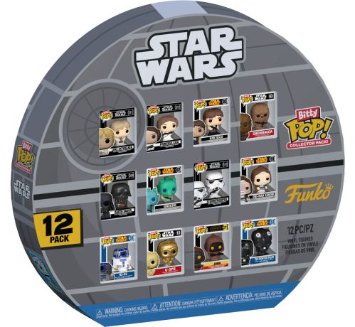 Figurine Funko Pop Star Wars Divers Bitty Pop Collector Pack 12