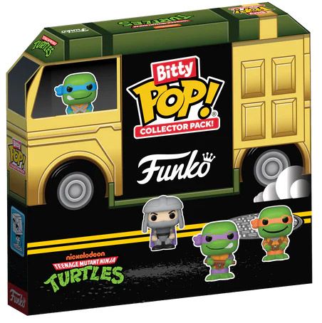 Figurine Funko Pop Tortues Ninja Bitty Pop Collector Pack 12