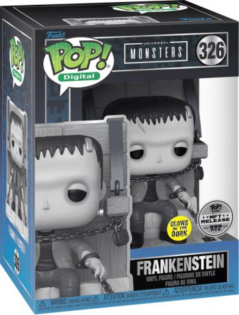 Figurine Funko Pop Universal Monsters #326 Frankenstein - Digital Pop