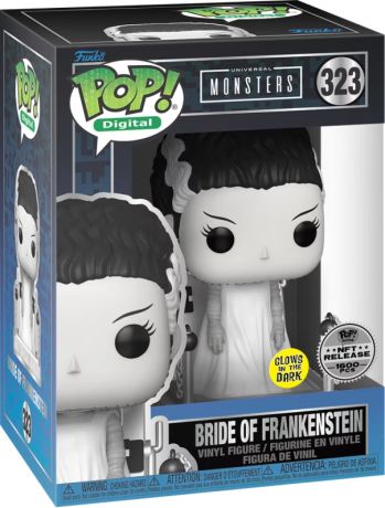 Figurine Funko Pop Universal Monsters #323 La Fiancée de Frankenstein - Digital Pop