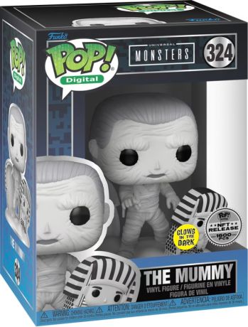 Figurine Funko Pop Universal Monsters #324 La Momie - Digital Pop