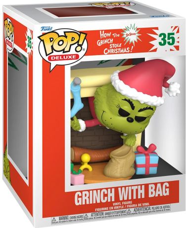 Figurine Funko Pop Le Grinch #35 Grinch dans la Cheminée