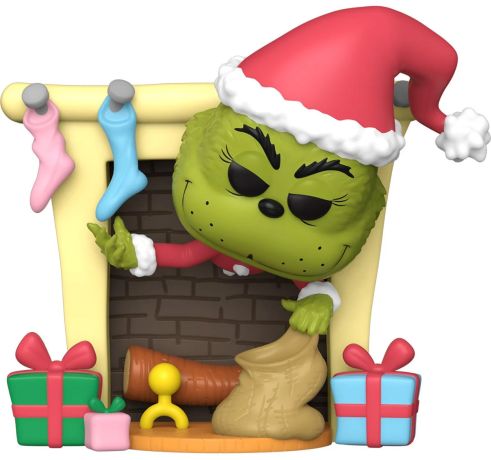 Figurine Funko Pop Le Grinch #35 Grinch dans la Cheminée