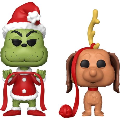 Figurine Funko Pop Le Grinch Grinch & Max - Pack