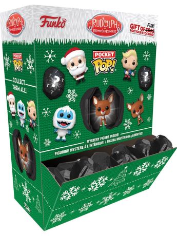 Figurine Funko Pop Rudolphe le renne au nez rouge (1964) Pocket Pop Mystère