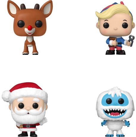 Figurine Funko Pop Rudolphe le renne au nez rouge (1964) Pocket Pop Mystère